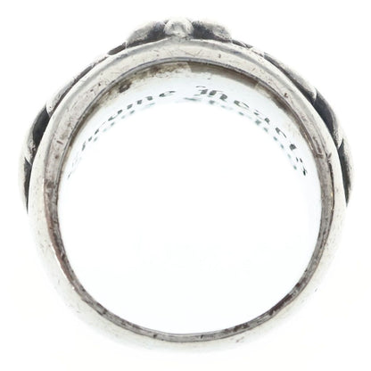 Chrome Hearts Flrl Crs Floral Cross Ring Silver — view 6