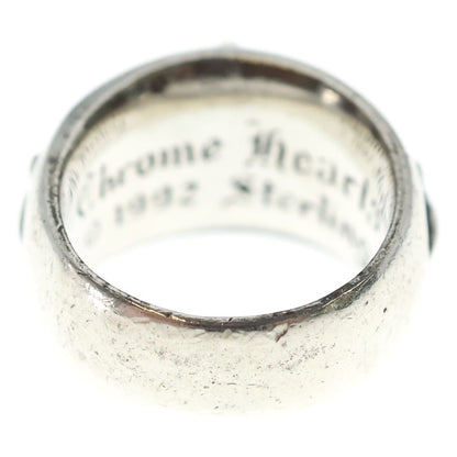 Chrome Hearts Flrl Crs Floral Cross Ring Silver — view 2