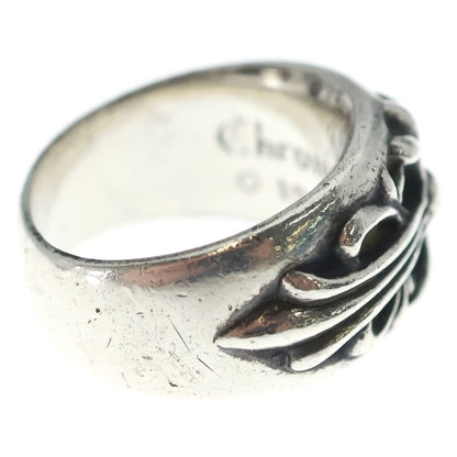 Chrome Hearts Flrl Crs Floral Cross Ring Silver — view 3