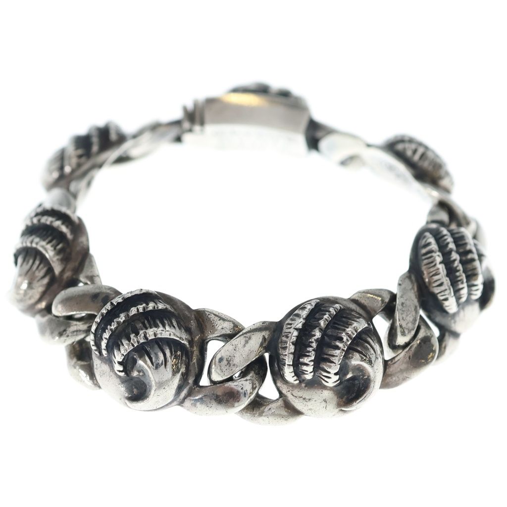 Chrome Hearts Vintage Crow Link Bracelet Silver — view 2