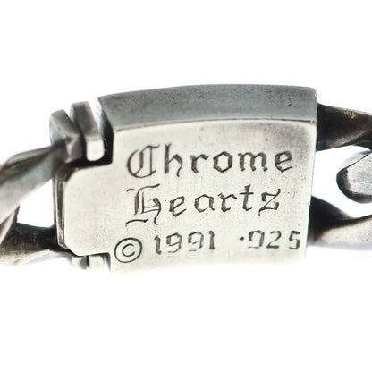 Chrome Hearts Vintage Crow Link Bracelet Silver — view 5