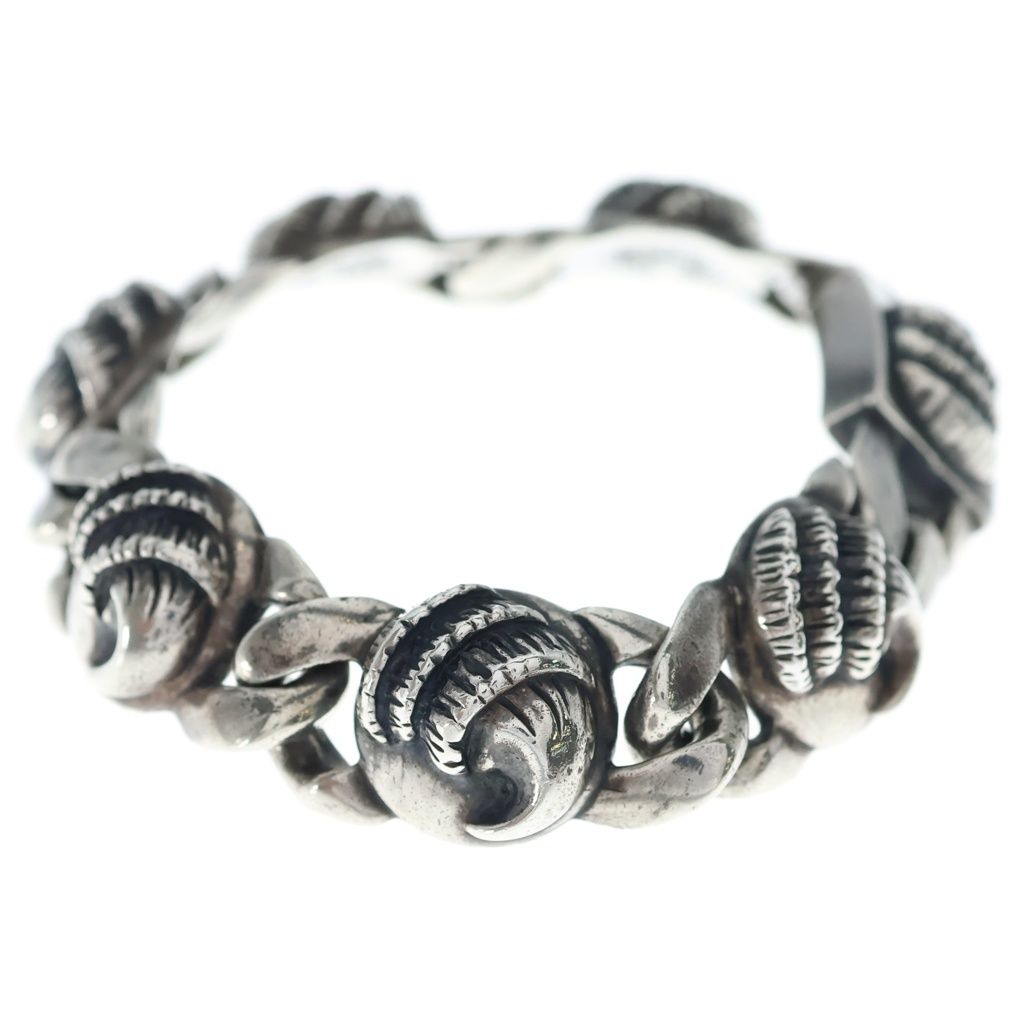 Chrome Hearts Vintage Crow Link Bracelet Silver — view 3