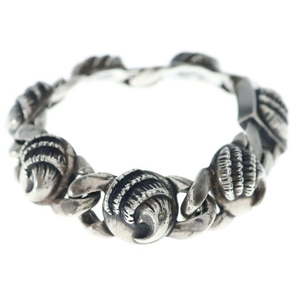 Chrome Hearts Vintage Crow Link Bracelet Silver — view 3