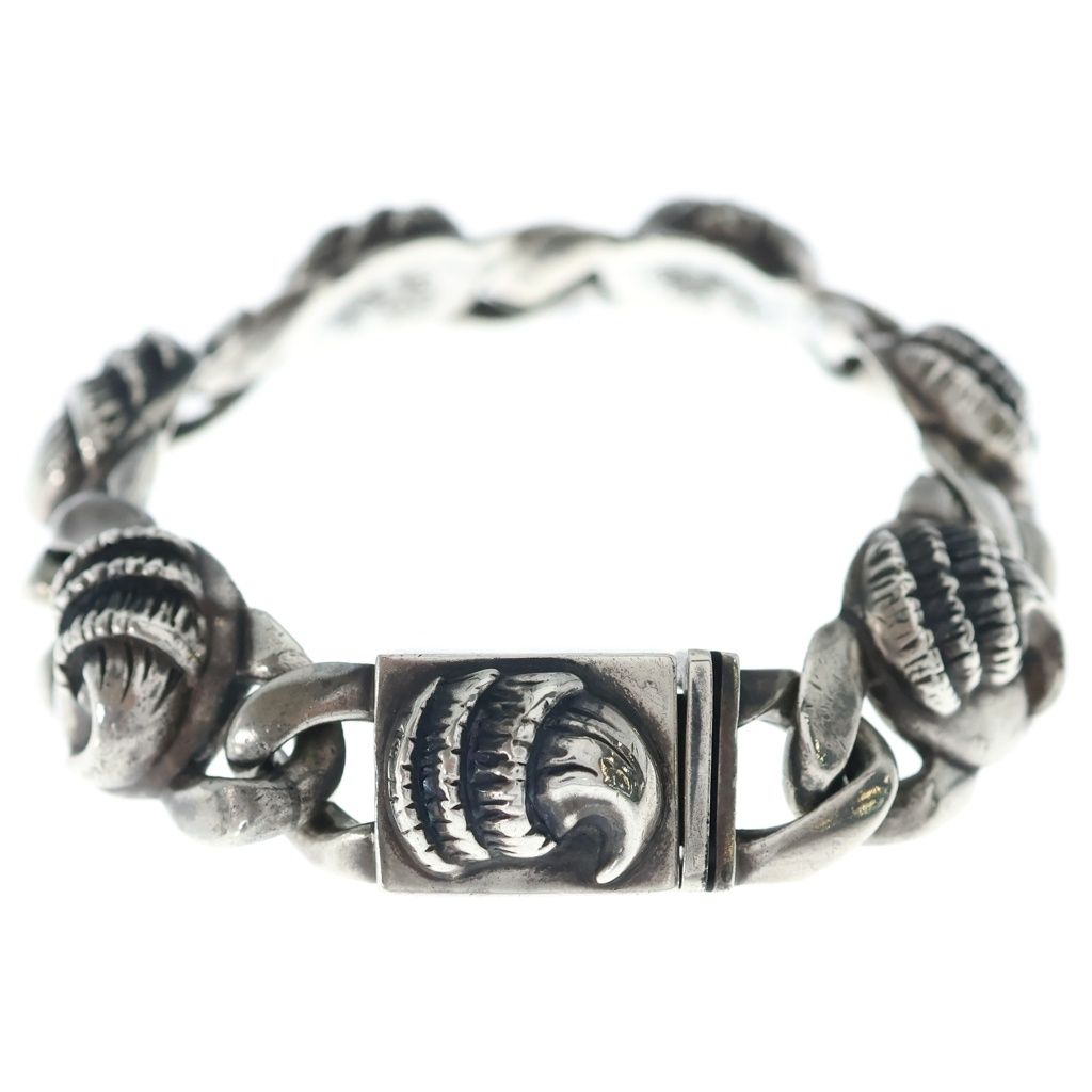 Chrome Hearts Vintage Crow Link Bracelet Silver