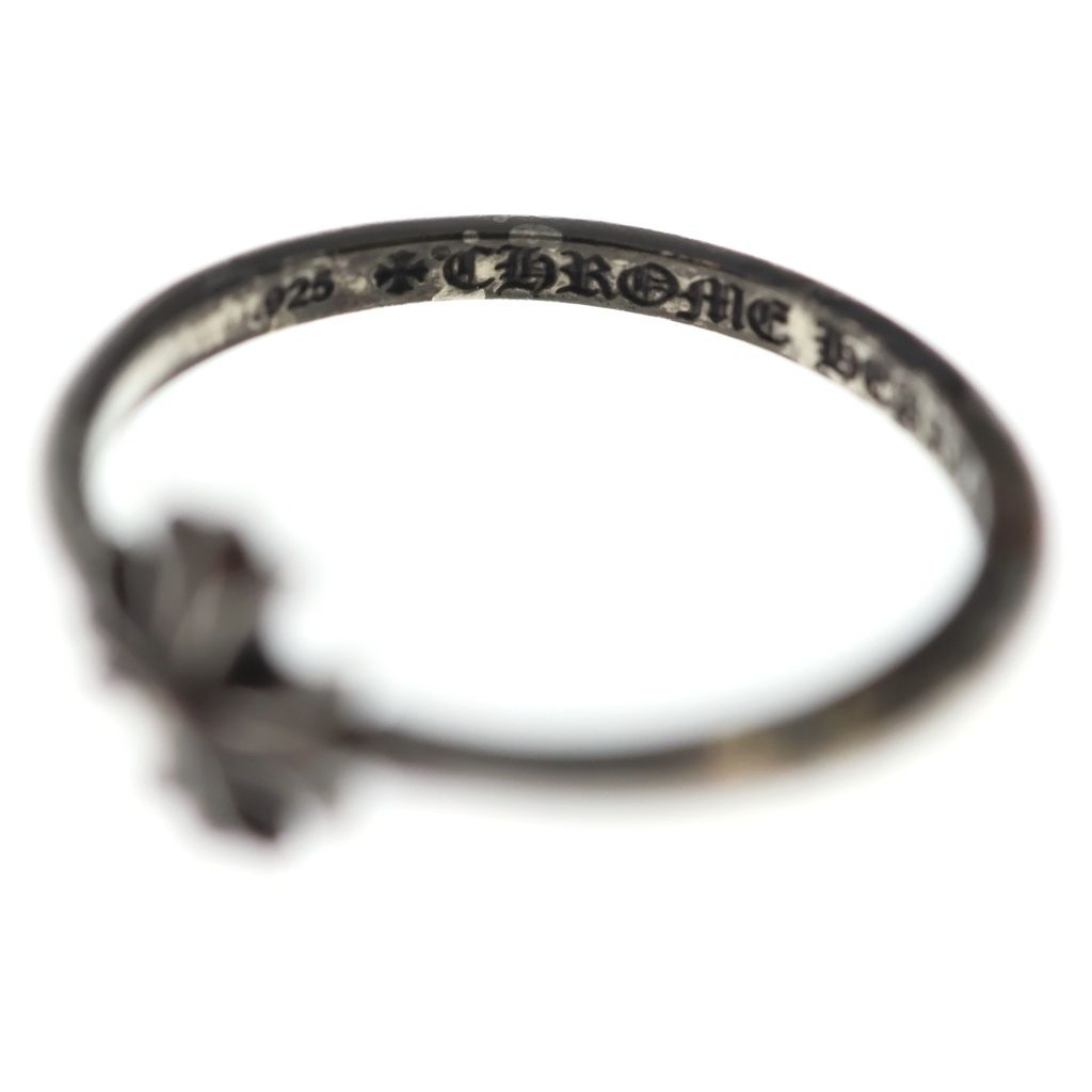 Chrome Hearts Bubblegum CH Pls CH Plastic Sling Silver Ring — view 5