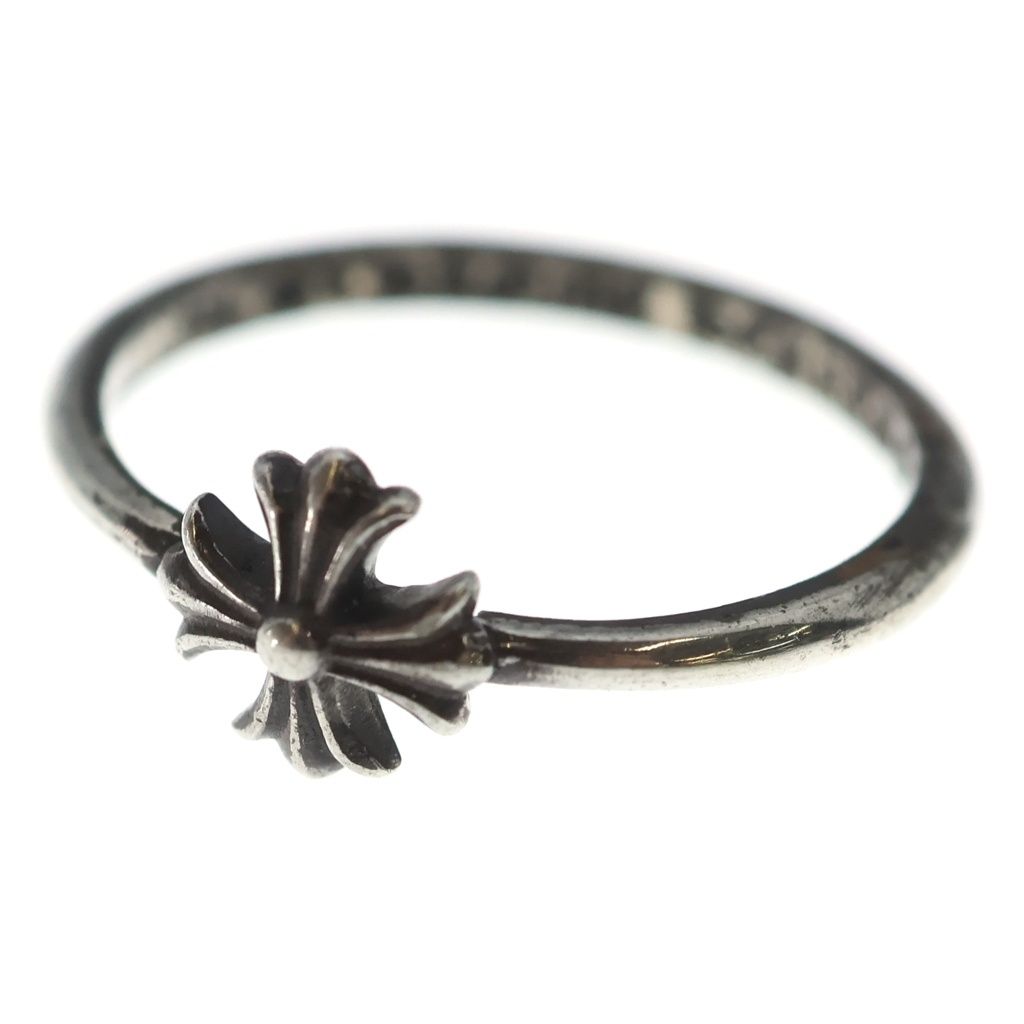 Chrome Hearts Bubblegum CH Pls CH Plastic Sling Silver Ring