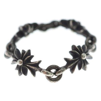 Chrome Hearts Tny CH Pls Tiny Ech Plus Ring Silver — view 4