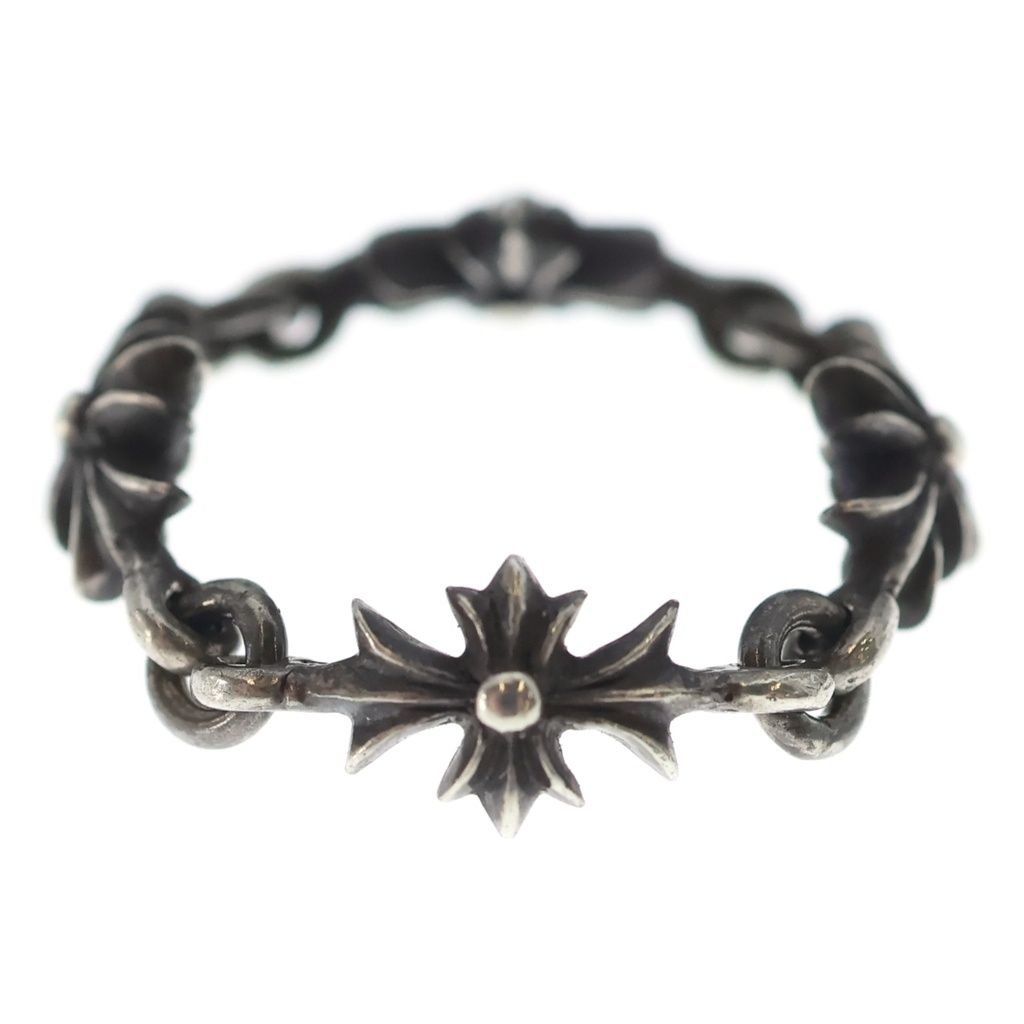 Chrome Hearts Tny CH Pls Tiny Ech Plus Ring Silver — view 2