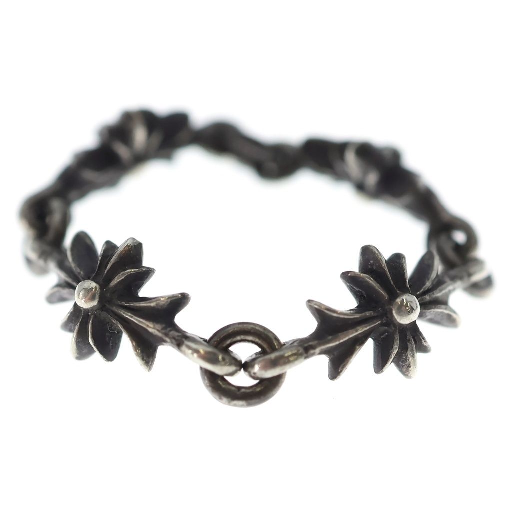 Chrome Hearts Tny CH Pls Tiny Ech Plus Ring Silver — view 3