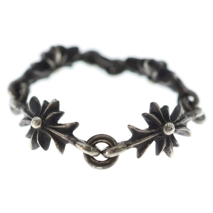Chrome Hearts Tny CH Pls Tiny Ech Plus Ring Silver — view 3
