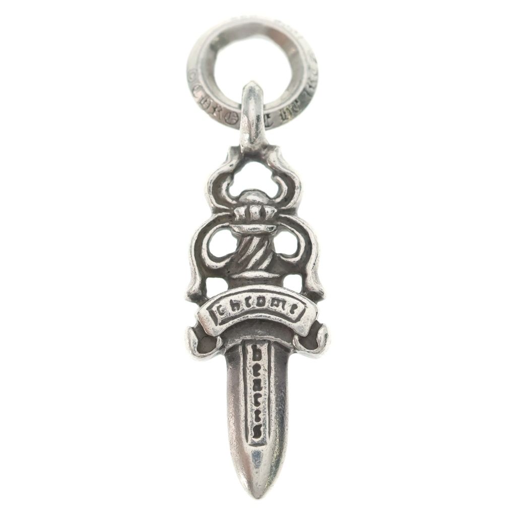 Chrome Hearts 5 Dagger 5 Charm Pendant Silver