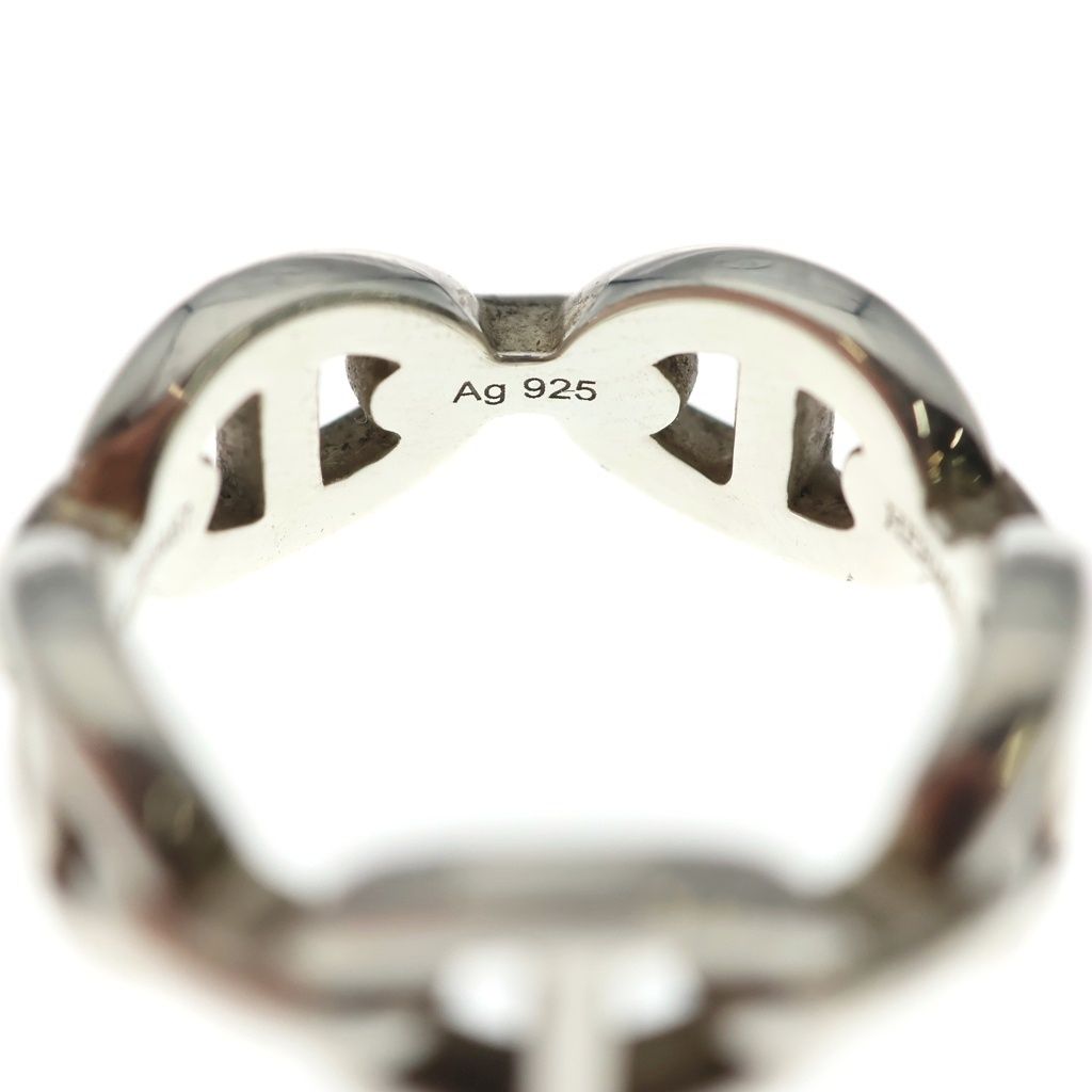 Hermes Enchainee PM Chaine D'ancre Ring Silver — view 6
