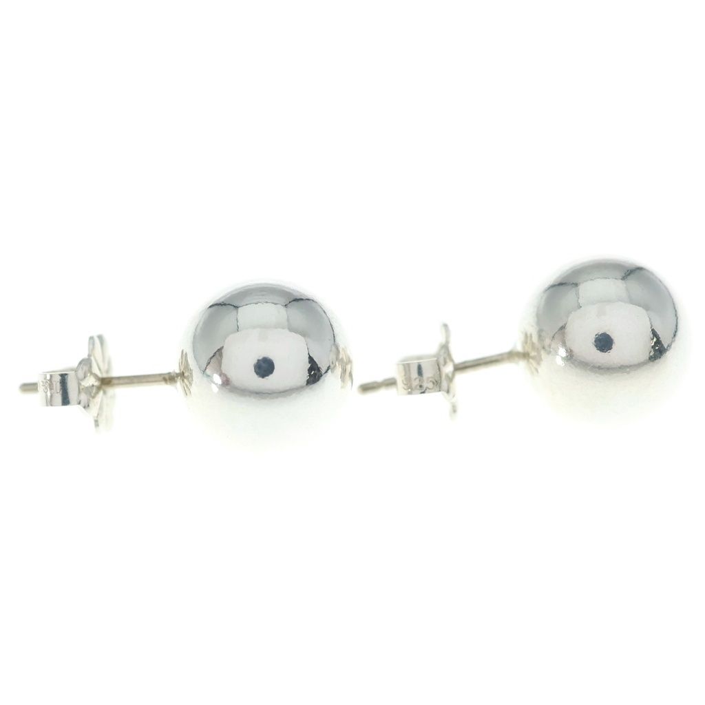 Tiffany & Co Graduated Ball Earrings Silver — view 4