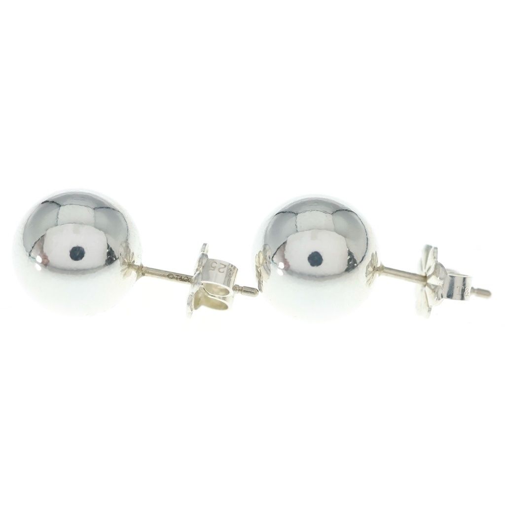 Tiffany & Co Graduated Ball Earrings Silver — view 3