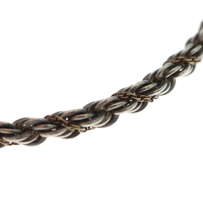 Tiffany & Co Twist Loop Necklace Snake Chain Silver Gold 14k — view 6