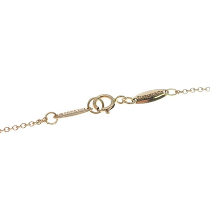 Tiffany & Co Elsa Peretti Open Heart Pendant Chain Pink Gold — view 4