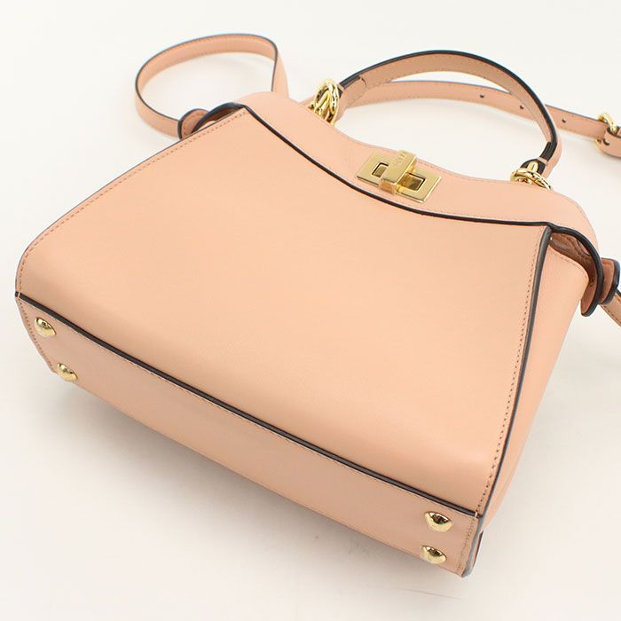 Fendi Peekaboo Mini Handbag Calf — view 2