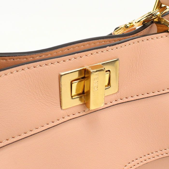 Fendi Peekaboo Mini Handbag Calf — view 4