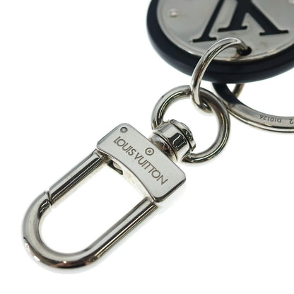 Louis Vuitton Porte Cles LV Circle Bag Charm Key Holder Key Ring Black Silver — view 6