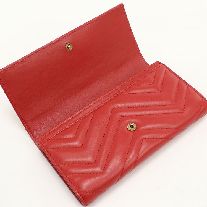 Gucci Continental Wallet Double Bifold Quilted Leather — view 6