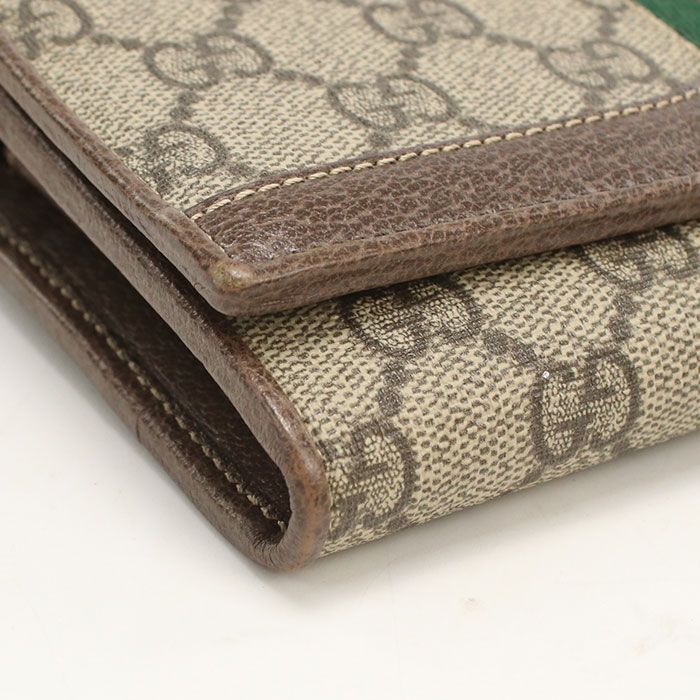 Gucci Ophidia Chain Wallet GG Supreme Leather — view 4