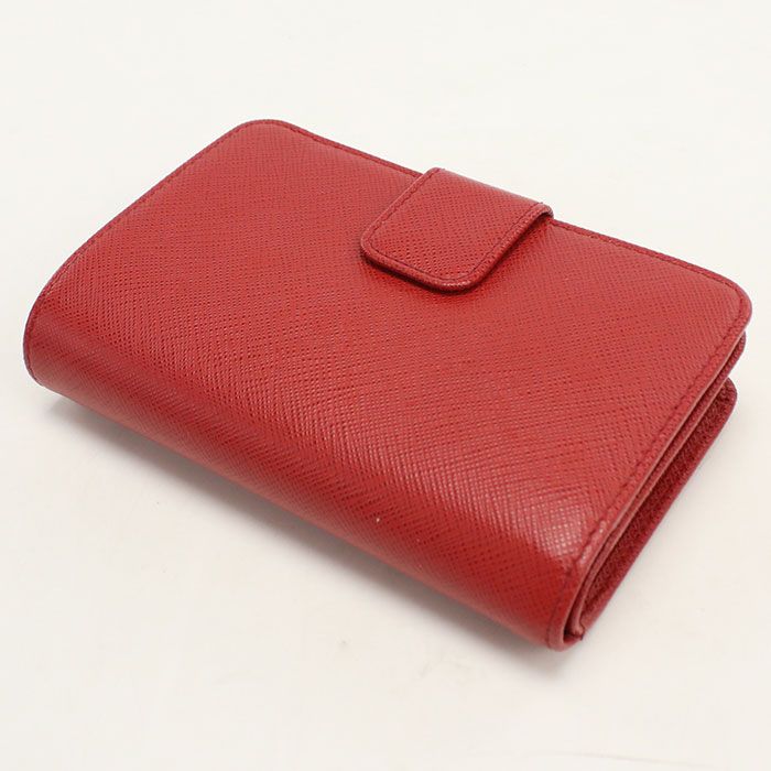 Prada Saffiano Leather Bifold Wallet — view 2