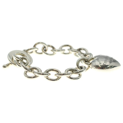 Tiffany & Co Return to Full Heart Toggle Bracelet Chain Silver — view 3