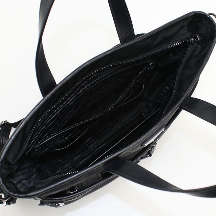 Prada 2-Way Re-Nylon Tote Recycled Polyamide — view 3