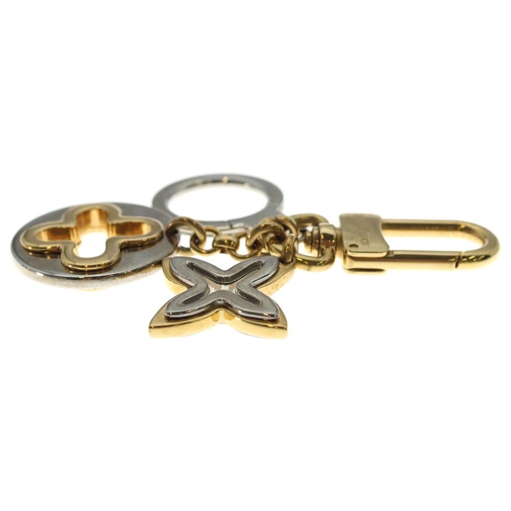 Louis Vuitton Porte Claire Insolence Metallic Key Holder Silver Gold — view 3