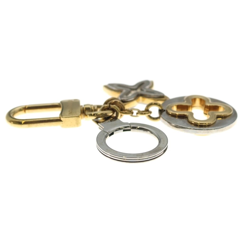 Louis Vuitton Porte Claire Insolence Metallic Key Holder Silver Gold — view 4
