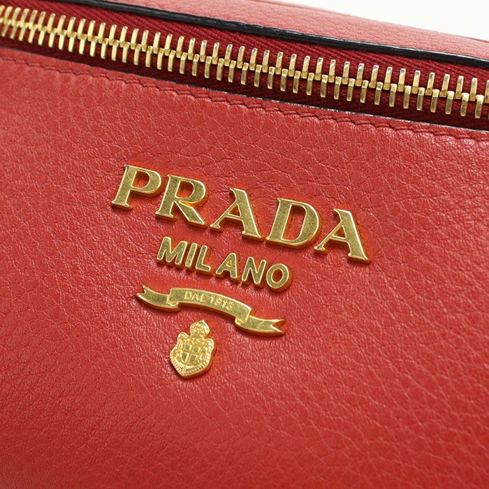 Prada 2-Way Shoulder Bag Leather — view 4