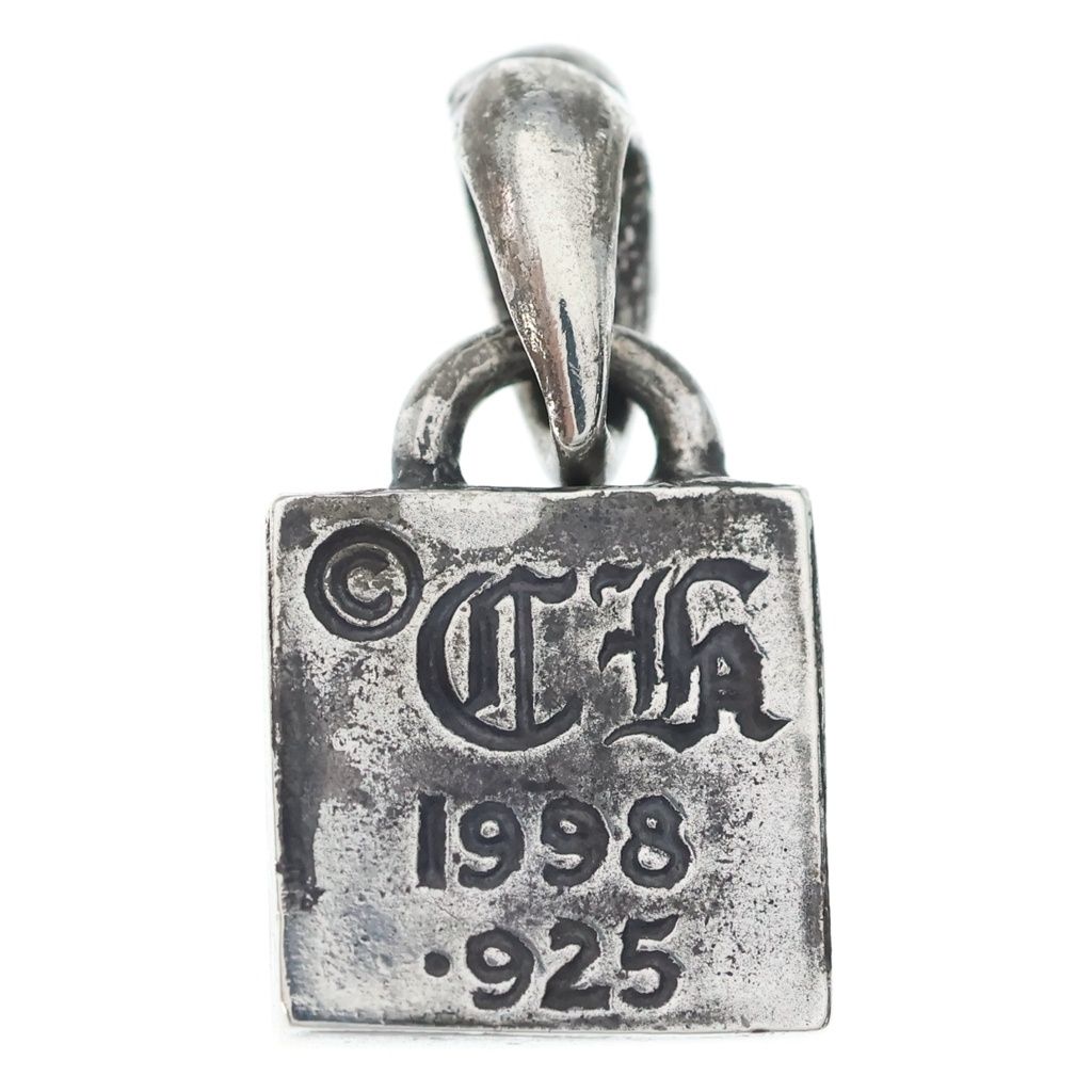 Chrome Hearts Framed BS Fluer BS Flare Charm Pendant Silver — view 2