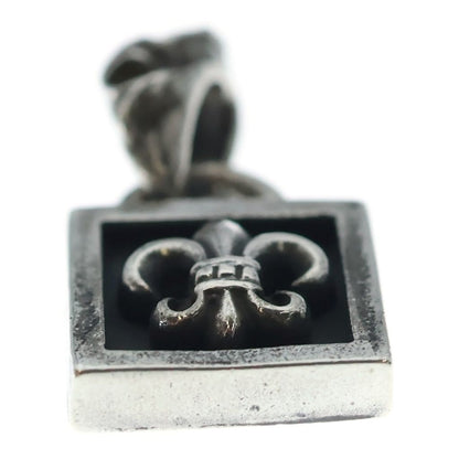 Chrome Hearts Framed BS Fluer BS Flare Charm Pendant Silver — view 5
