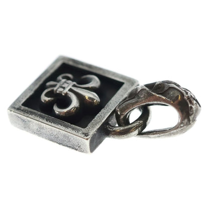 Chrome Hearts Framed BS Fluer BS Flare Charm Pendant Silver — view 6