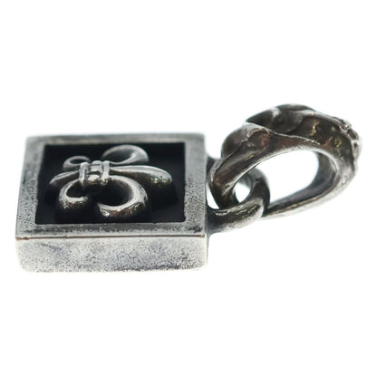 Chrome Hearts Framed BS Fluer BS Flare Charm Pendant Silver — view 3