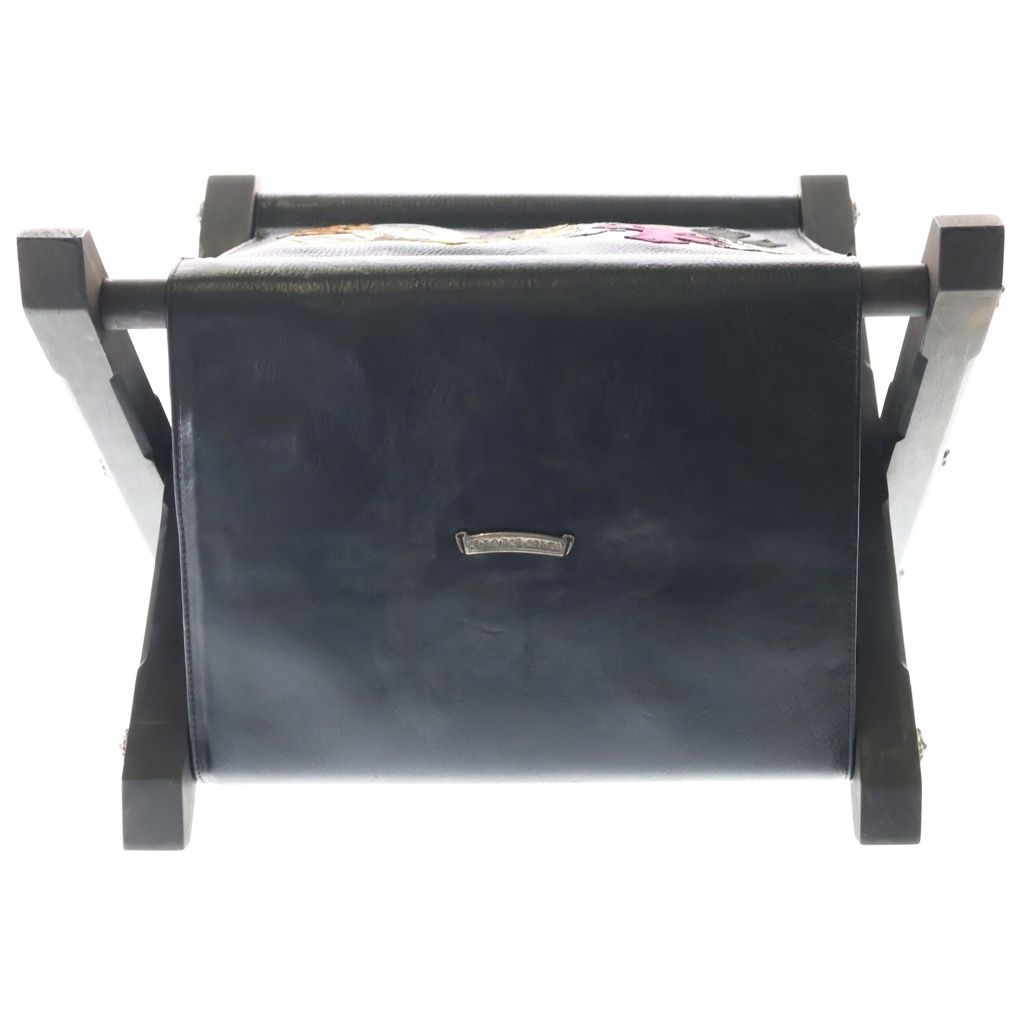 Chrome Hearts Magazine Rack Multi Cemetery Patch Ebony Leg Leather Shoulder — view 6