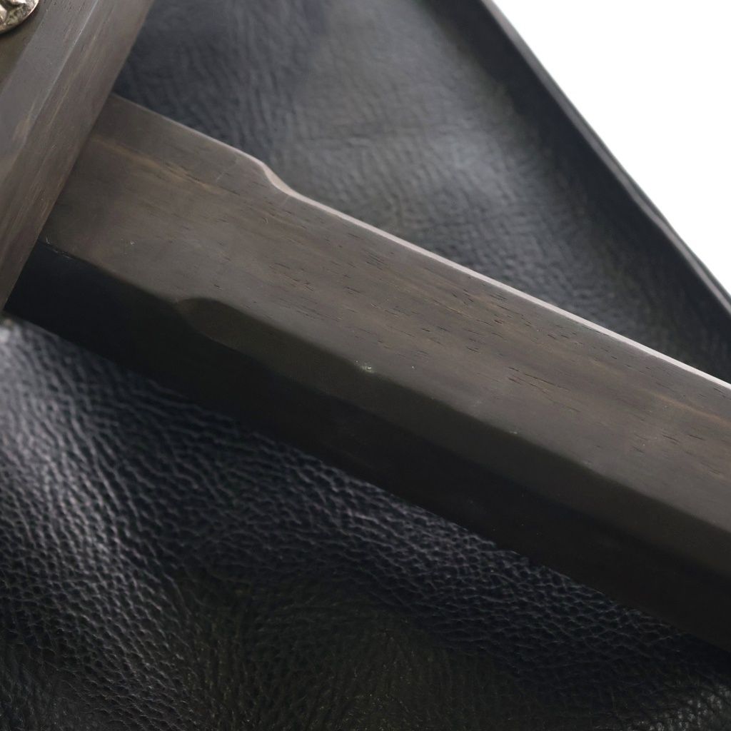 Chrome Hearts Magazine Rack Multi Cemetery Patch Ebony Leg Leather Shoulder — view 7