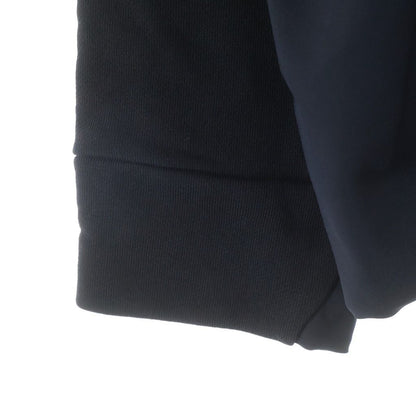 Moncler Rubber Patch Logo Side Cut Replacement Zip Up Sweatshirt Hoodie Black — view 5