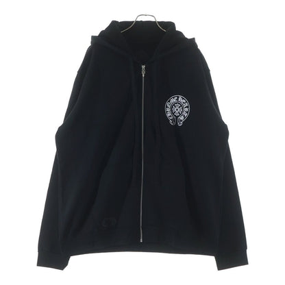 Chrome Hearts Sweatshirt HD Zip Tokyo Limited Backhorse Shoe Print Dagger — view 2