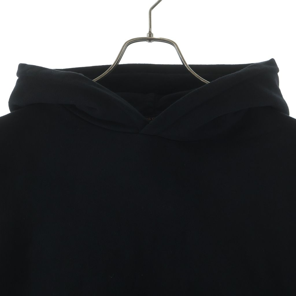 Louis Vuitton Inside Out Pullover Hoodie Out Sweatshirt Black — view 3