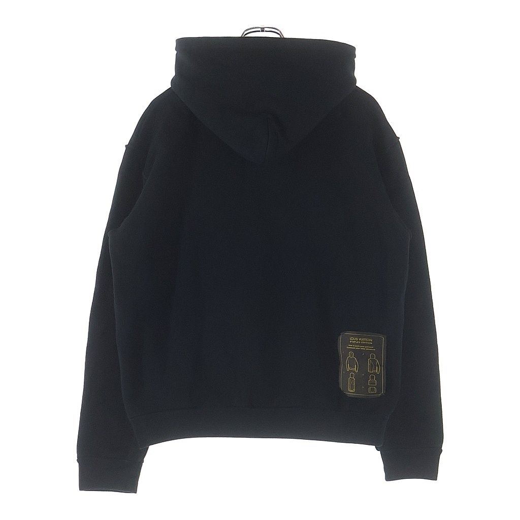 Louis Vuitton Inside Out Pullover Hoodie Out Sweatshirt Black — view 2