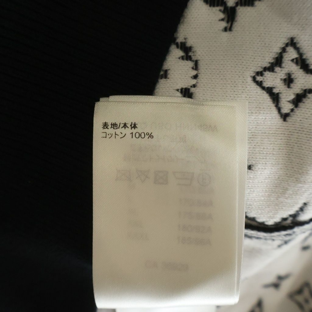 Louis Vuitton Monogram Gradient Knit Hoodie Pullover Black — view 7