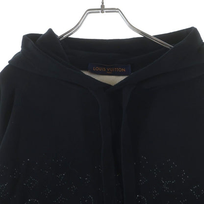 Louis Vuitton Monogram Gradient Knit Hoodie Pullover Black — view 3