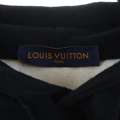 Louis Vuitton Monogram Gradient Knit Hoodie Pullover Black — view 6