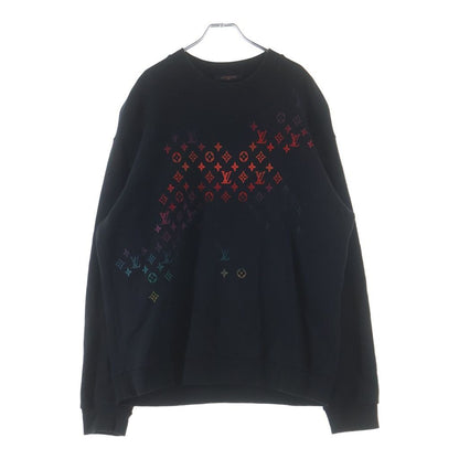 Louis Vuitton Monogram Crew Neck Sweatshirt Black