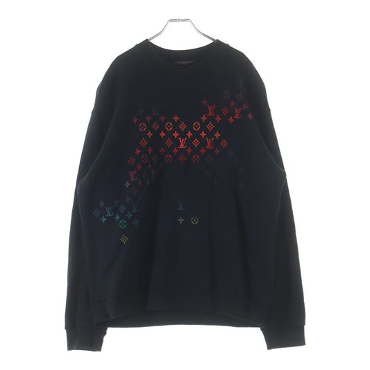 Louis Vuitton Monogram Crew Neck Sweatshirt Black