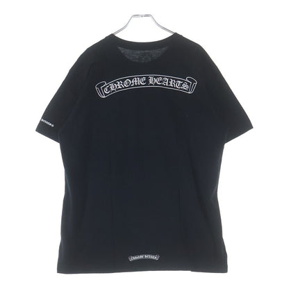 Chrome Hearts Scroll Rabel Tee Label Chest Pocket Short Sleeve Print T-Shirt