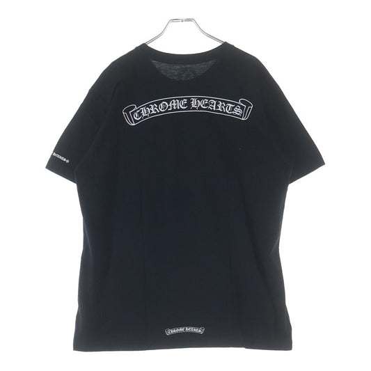 Chrome Hearts Scroll Rabel Tee Label Chest Pocket Short Sleeve Print T-Shirt