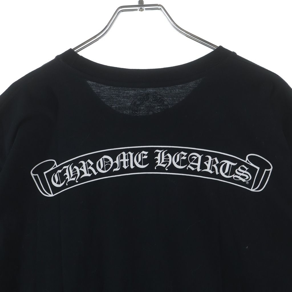 Chrome Hearts Scroll Rabel Tee Label Chest Pocket Short Sleeve Print T-Shirt — view 4