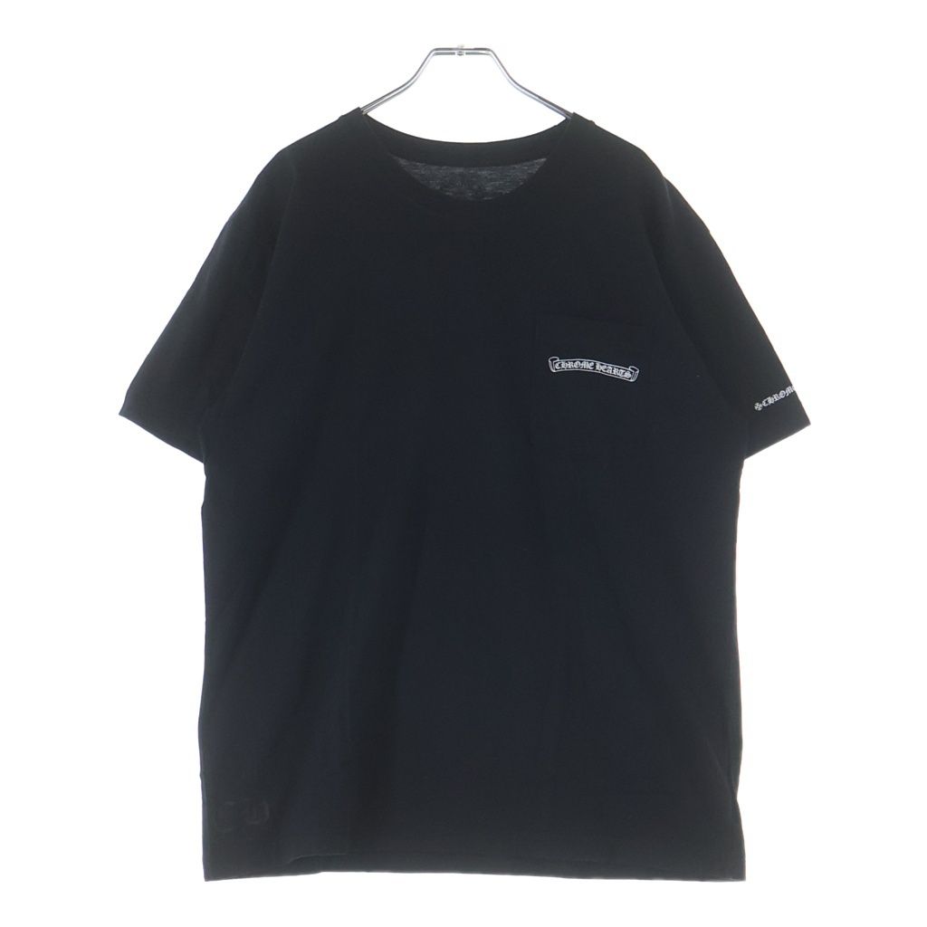 Chrome Hearts Scroll Rabel Tee Label Chest Pocket Short Sleeve Print T-Shirt — view 2